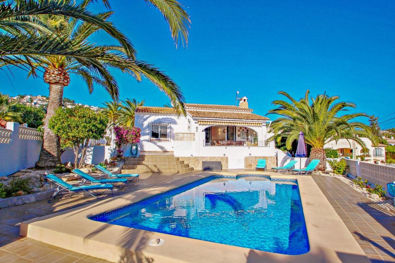 Paula-3 - Holiday Home With Private Swimming Pool In Moraira Esterno foto